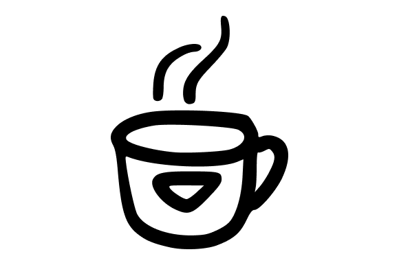 Coffee Cup Doodle Illustration: A Versatile Graphic Design Asset for Content Creators