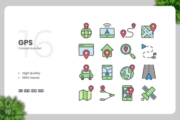 GPS Colored Icons for Embroidery Projects: A Designer’s Perspective