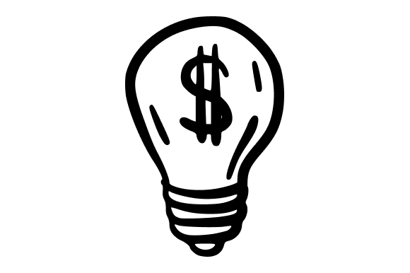 Lamps with Dollar Sign: A Versatile Graphic for Modern Design Projects