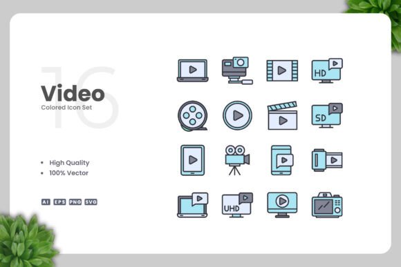Video Color Icons: A Modern Design Asset for Polished Web and Editorial Content