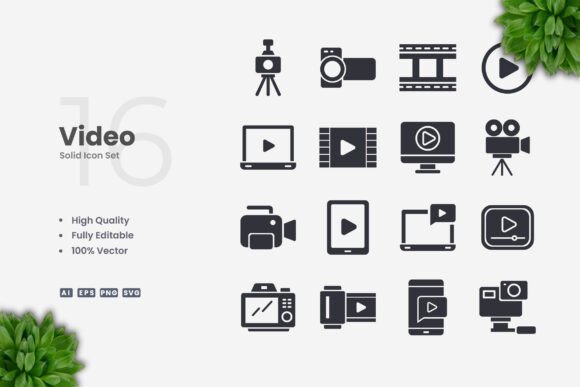 Video Solid Icons: A Designer’s Perspective on Real Embroidery Projects